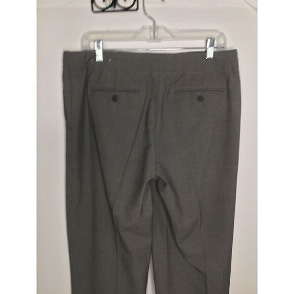Liz Claiborne Womens Large Dress Pants Trousers Career Black Houndstooth - Picture 10 of 12